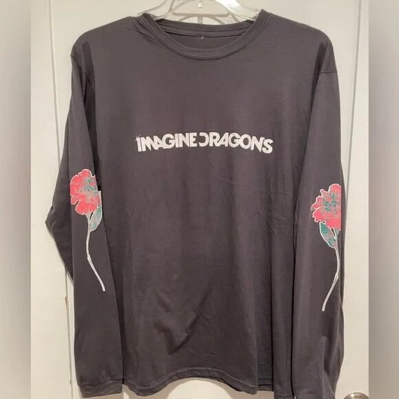 EUC Imagine Dragons Offical Concert Long-Sleeve T-Shirt Red Rocks 2018 - Picture 1 of 8